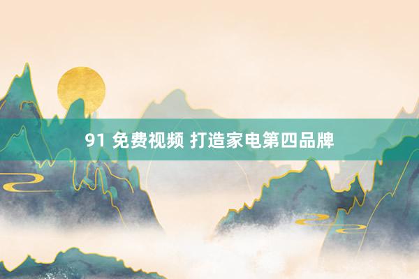 91 免费视频 打造家电第四品牌